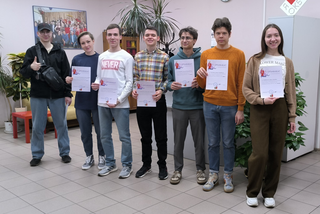 Практиканты Колледжа информатики и программирования Финансового университета при Правительстве РФ в ОКБ САПР